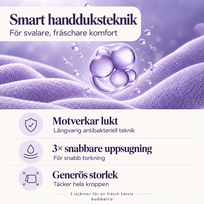 Bubbelro – badhanddukar (4-pack)
