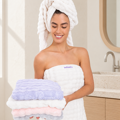 Bubbelro – badhanddukar (4-pack)